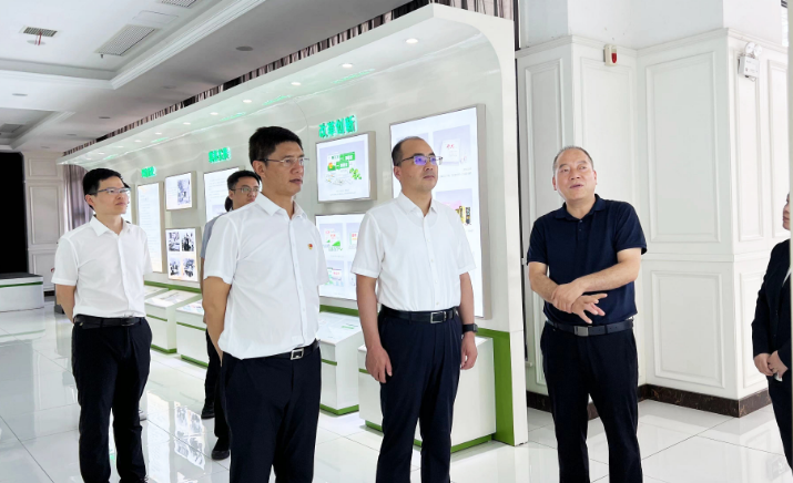 共青團(tuán)陜西省委書(shū)記徐永勝來(lái)企調(diào)研